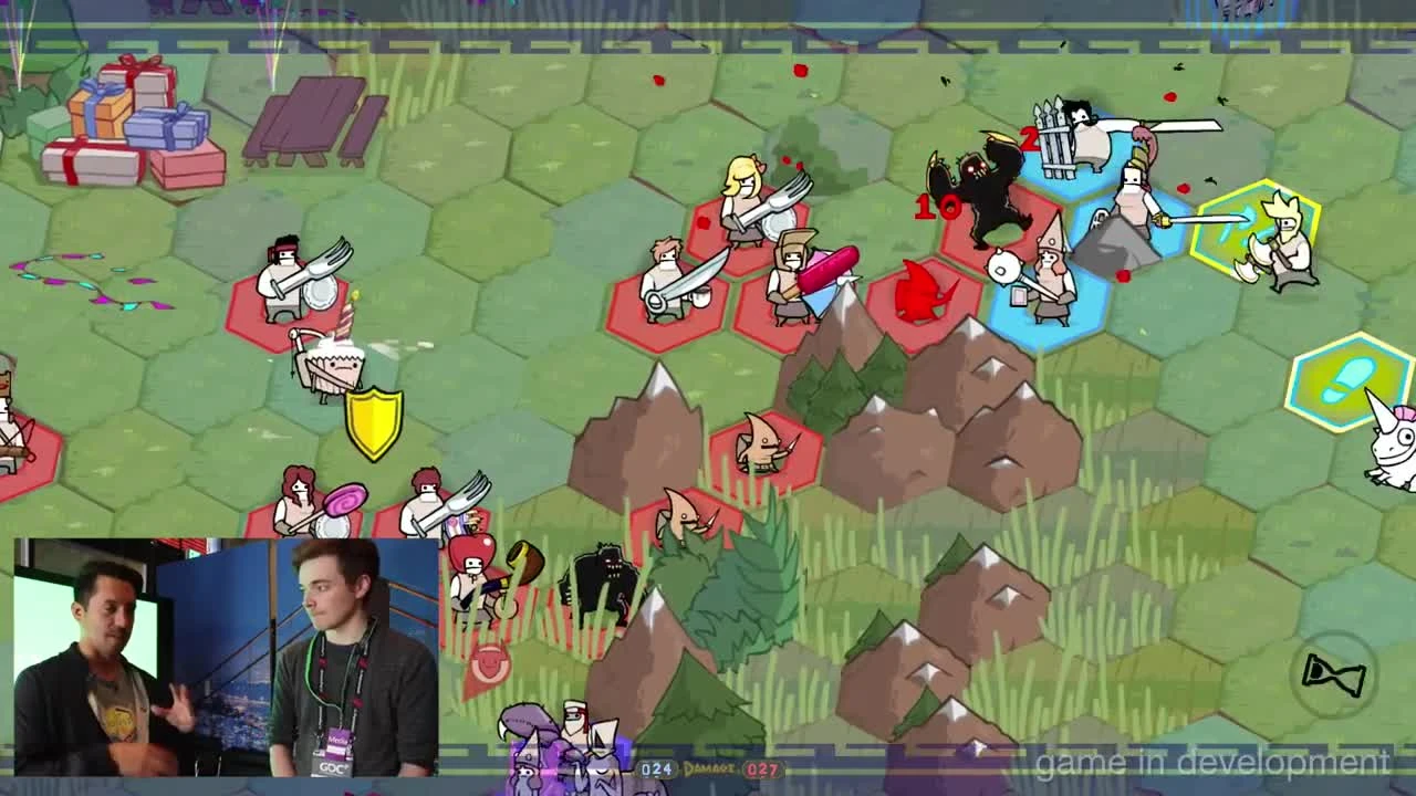 7 минут Pit People геймплея