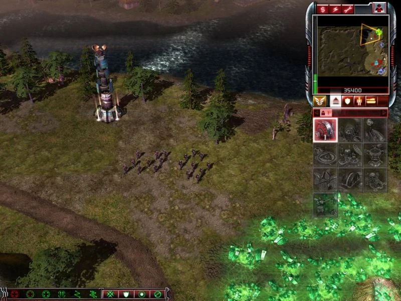 Command & Conquer 3: Tiberium Wars "Карта - Lion's Valley"