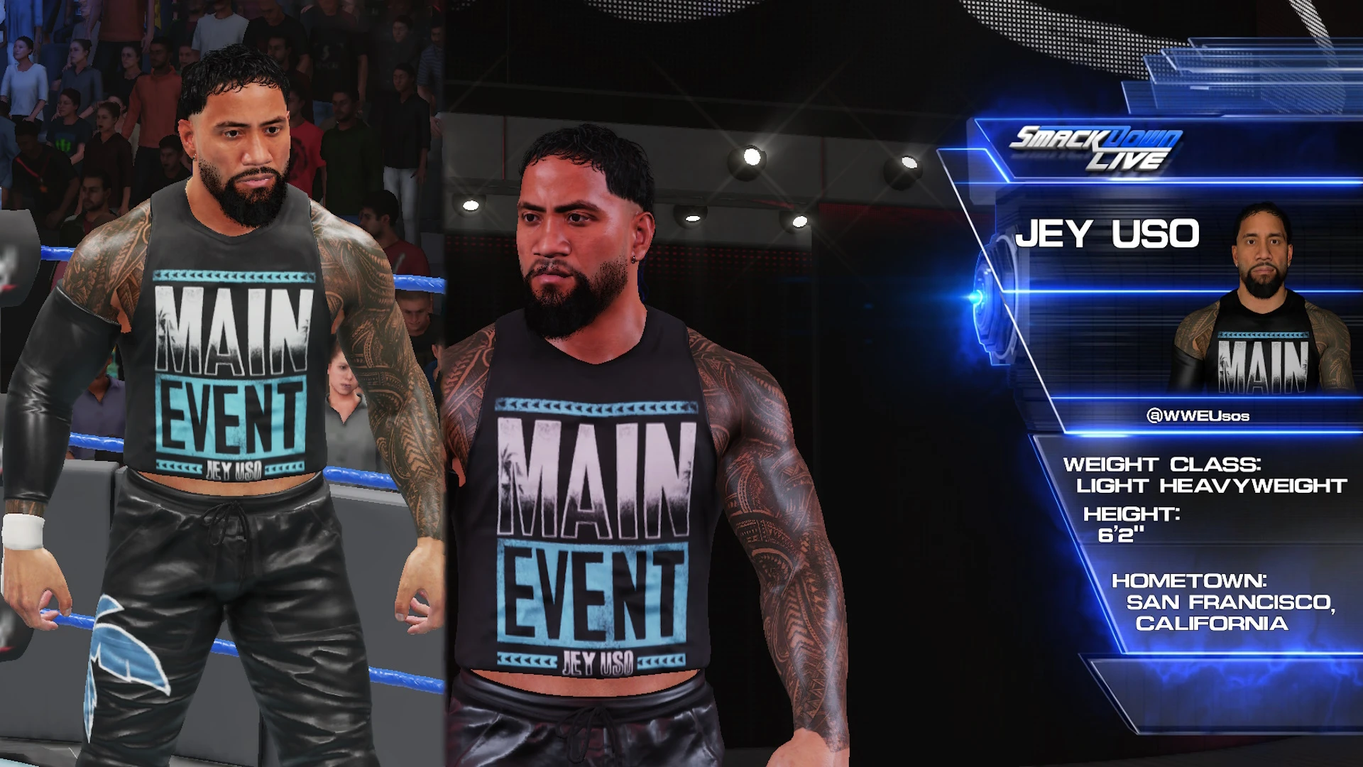 WWE 2K19 "Джей Усо из WWE 2K24"