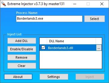 Borderlands 3: Консольные команды + Инжектор