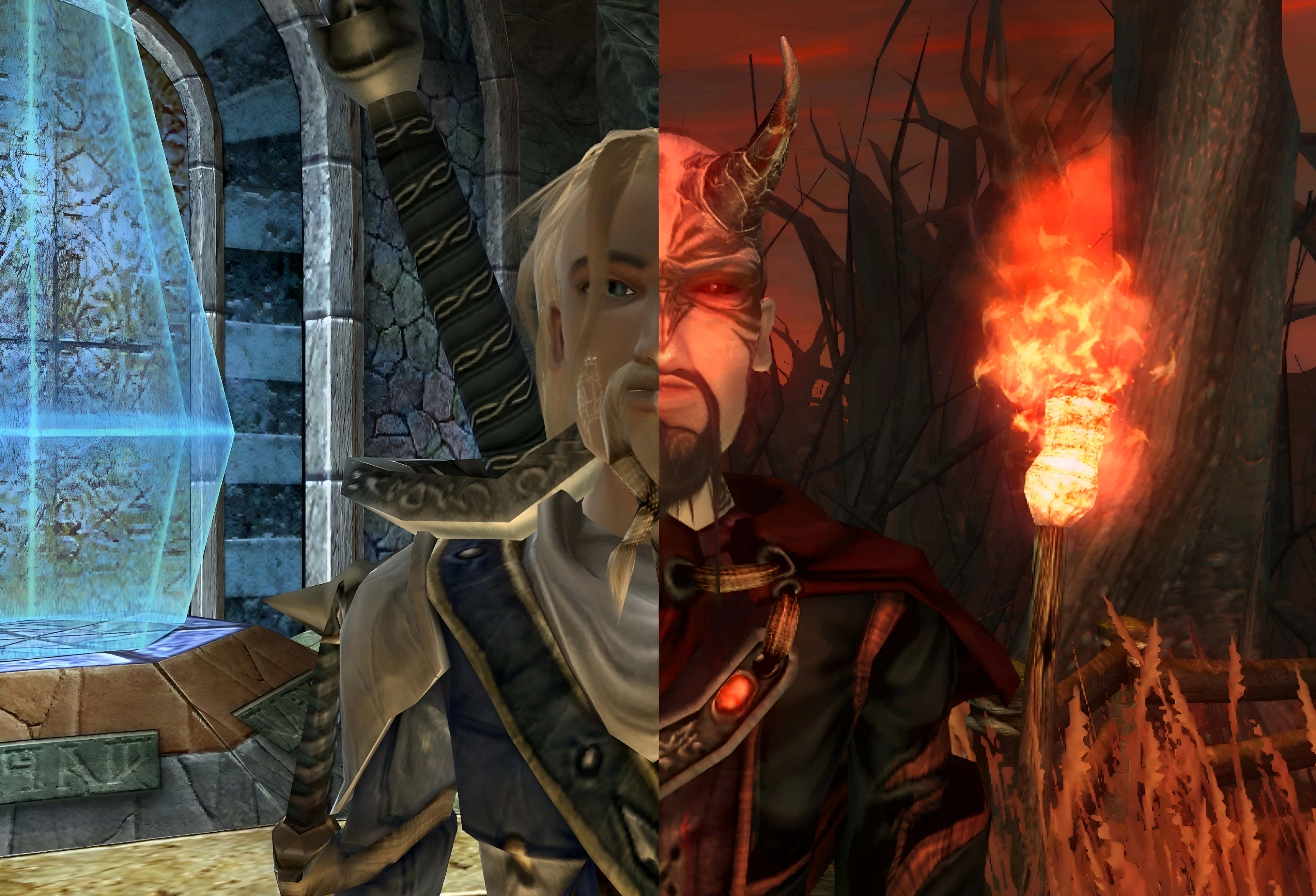 Fable: The Lost Chapters "Сохранение - "Паладин" и "Некромант" в 5 ячеек"