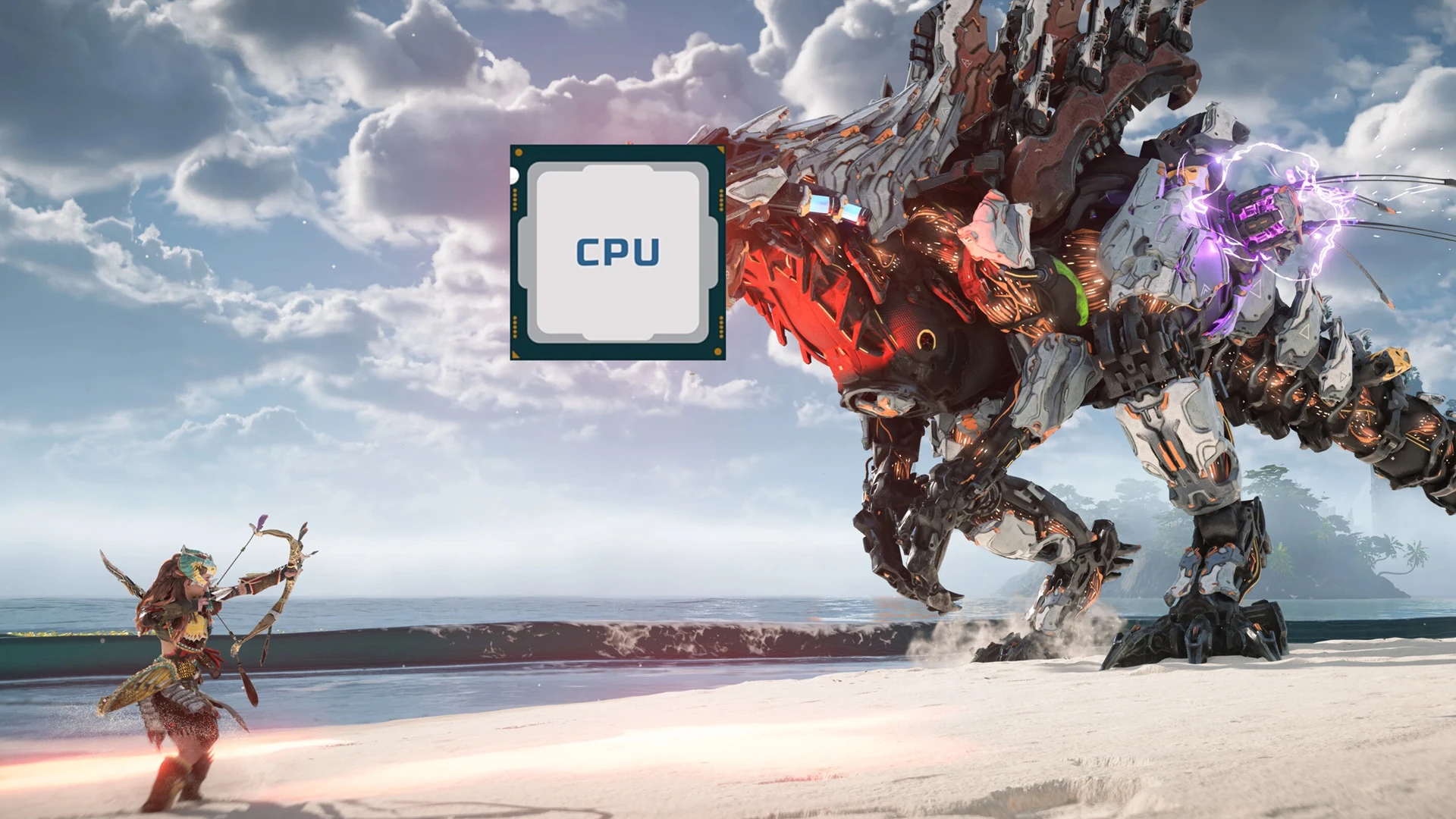 Horizon: Forbidden West "Мод против заиканий - высокий приоритет процессора"