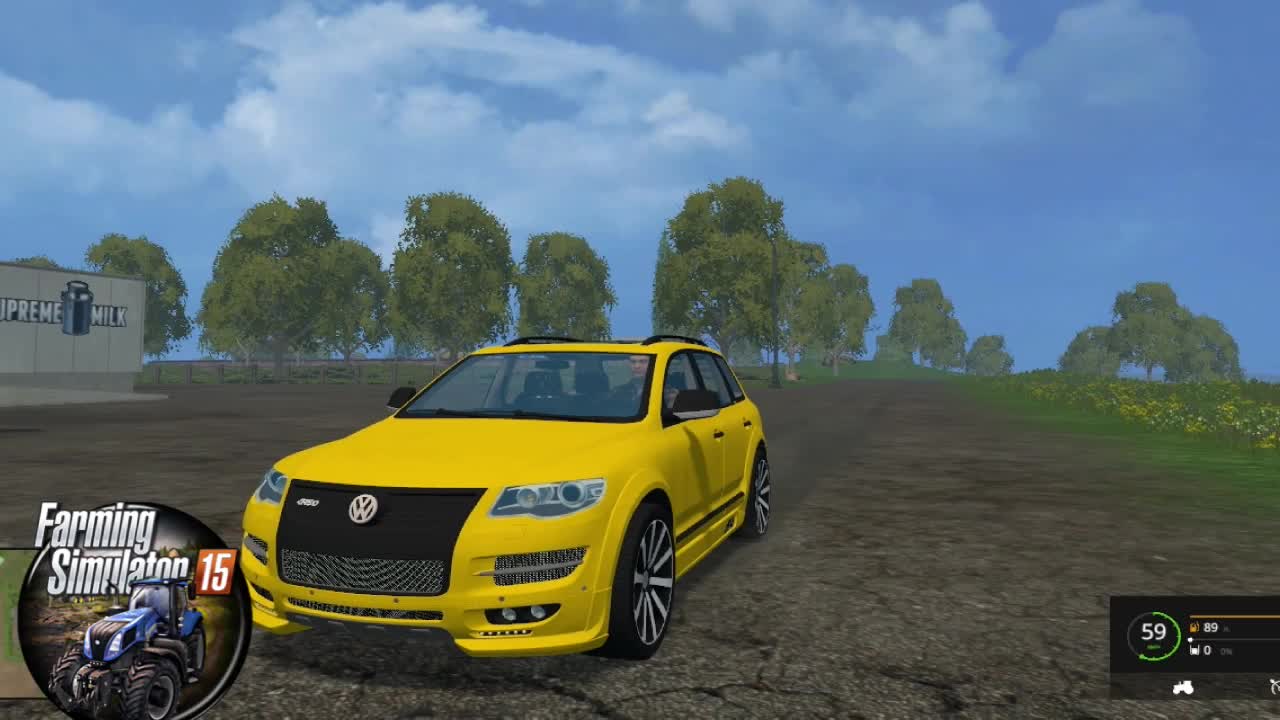 Farming Simulator 2015 "Тест-драйв Volkswagen Touareg"