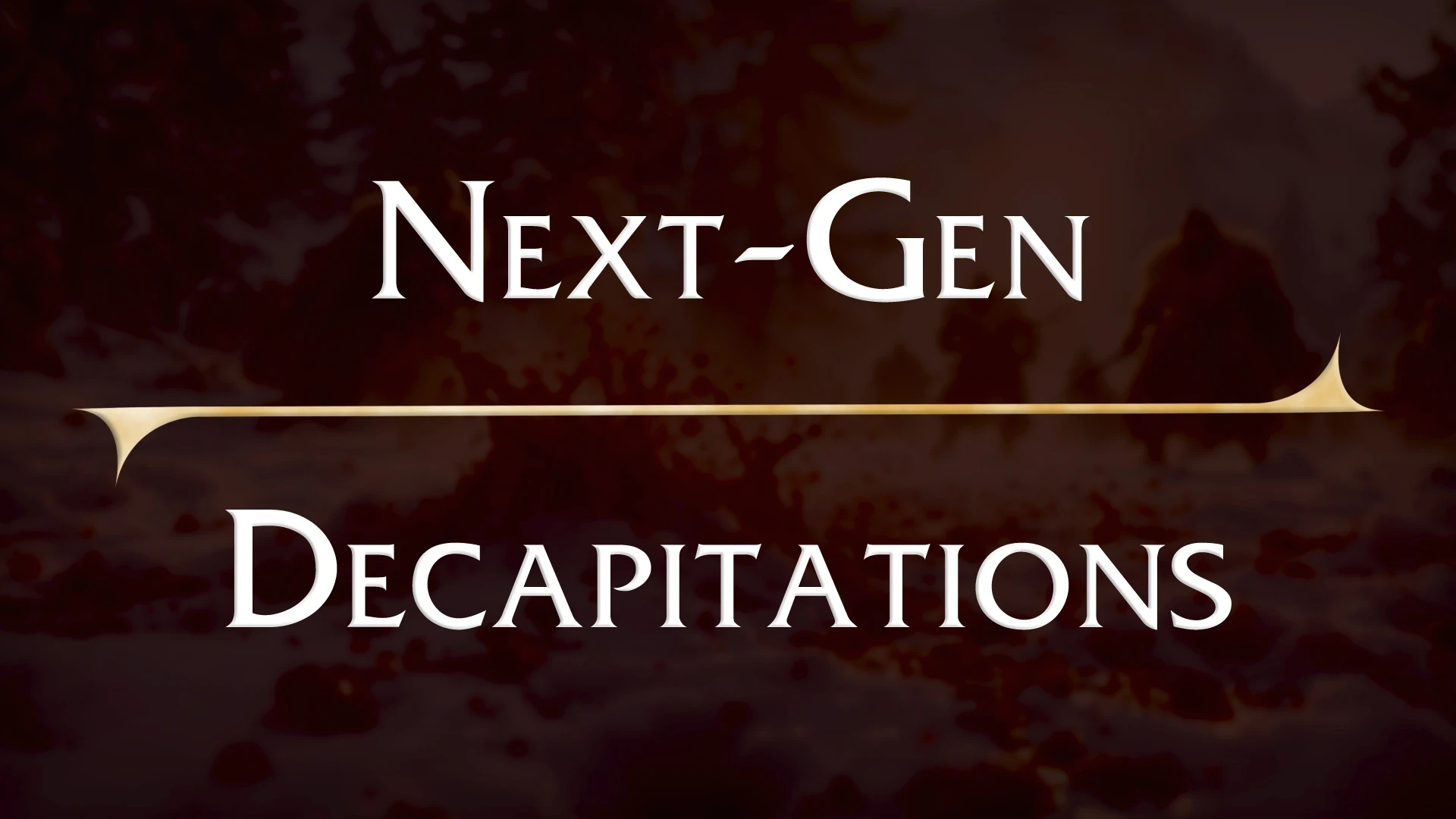 Skyrim SE "Мод на обезглавливание нового поколения"