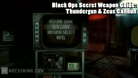 CoD: BO "Гайд по секретному оружию Thundergun & Zeus Cannon"