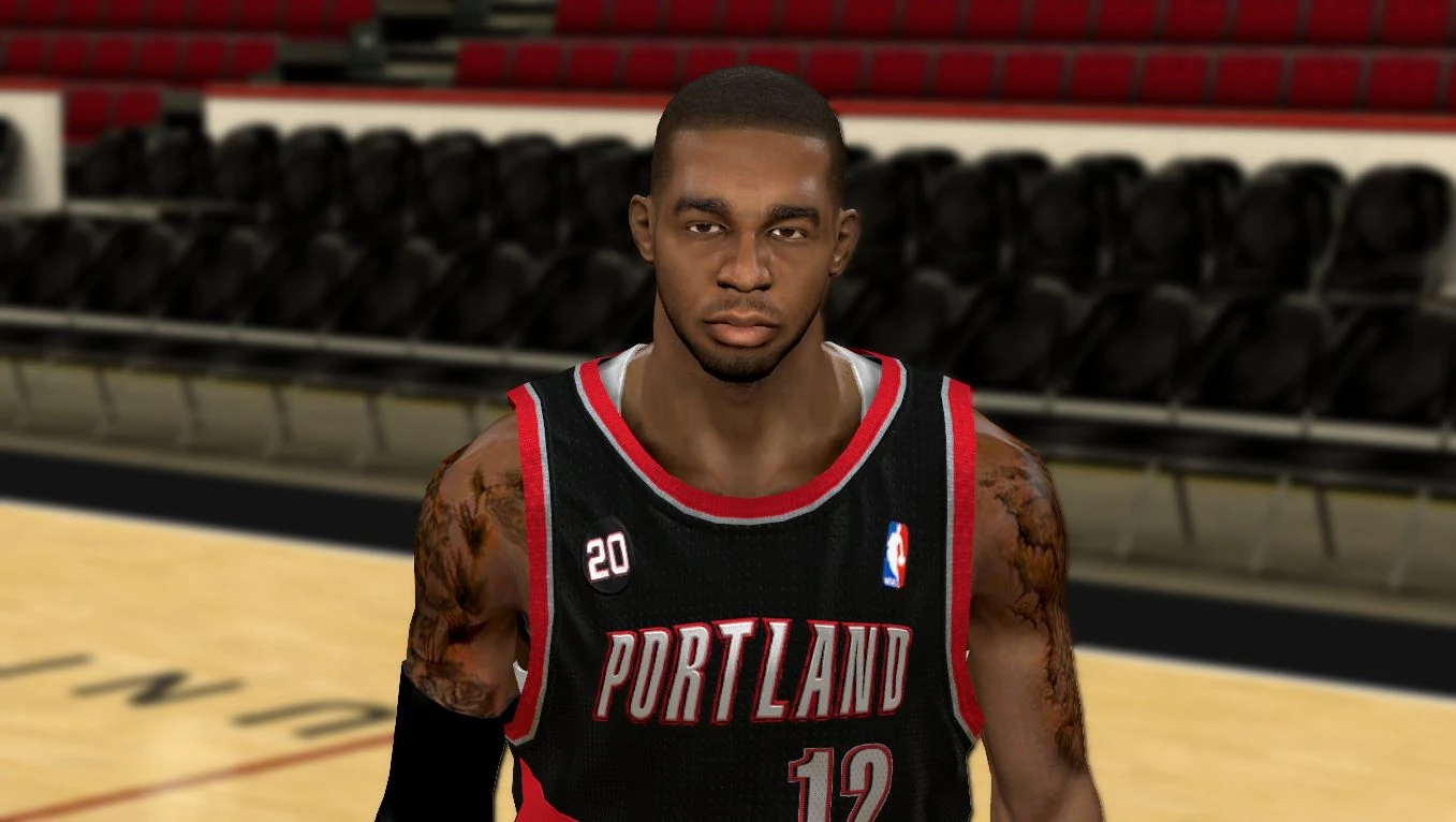 NBA 2K11 "LaMarcus Aldridge Cyber Face"