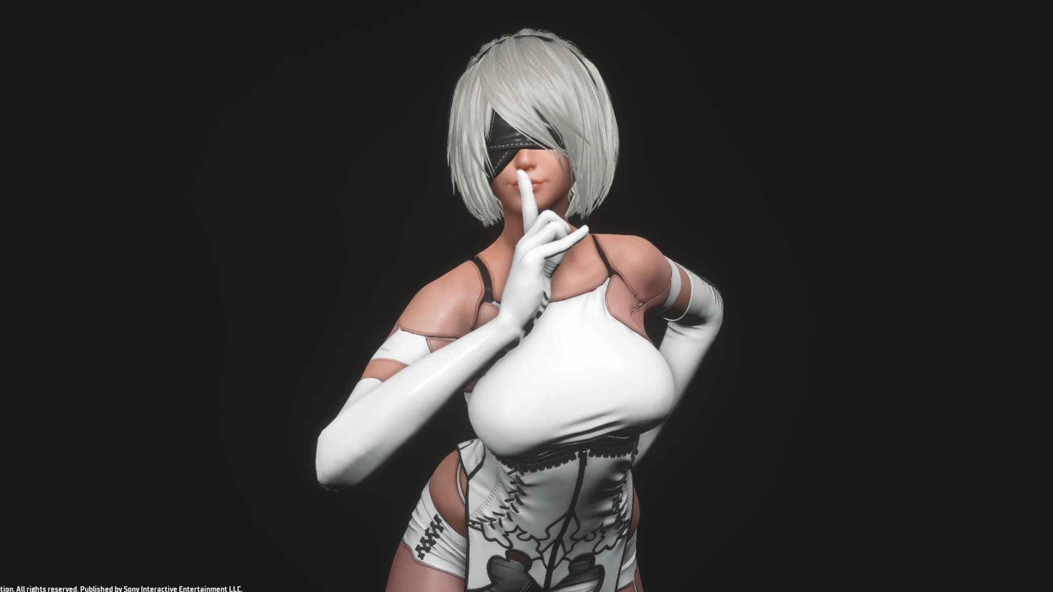 Stellar Blade "Белый костюм YoRHa A2" {gabaraga}