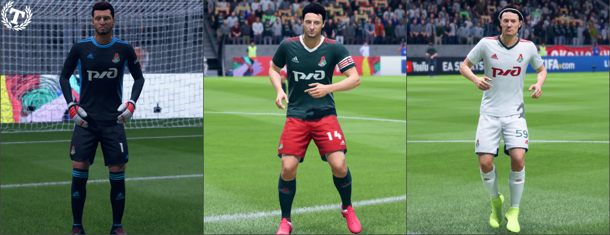 FIFA 20 "Форма Локомотив Москва на сезон 20-21"