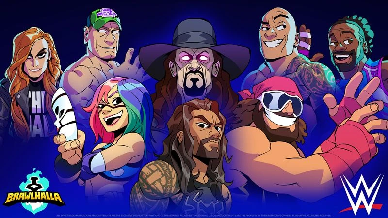 Бесплатный файтинг Brawlhalla получит кроссовер с WWE