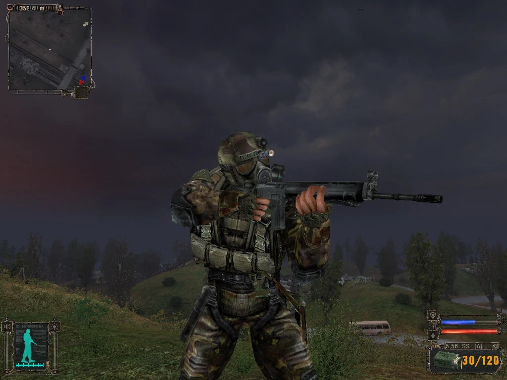 S.T.A.L.K.E.R.: Shadow of Chernobyl "Сохранение - Военный"