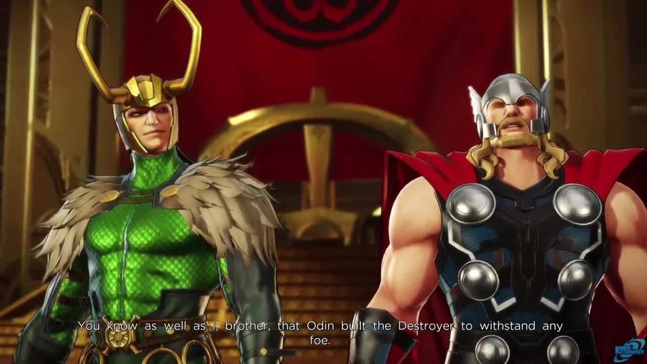 Один спасает Локи и Тора - Marvel Ultimate Alliance 3: The Black Order