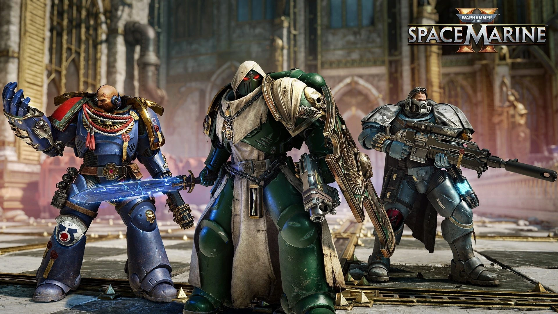Saber Interactive представила новые скриншоты Warhammer 40,000: Space Marine 2