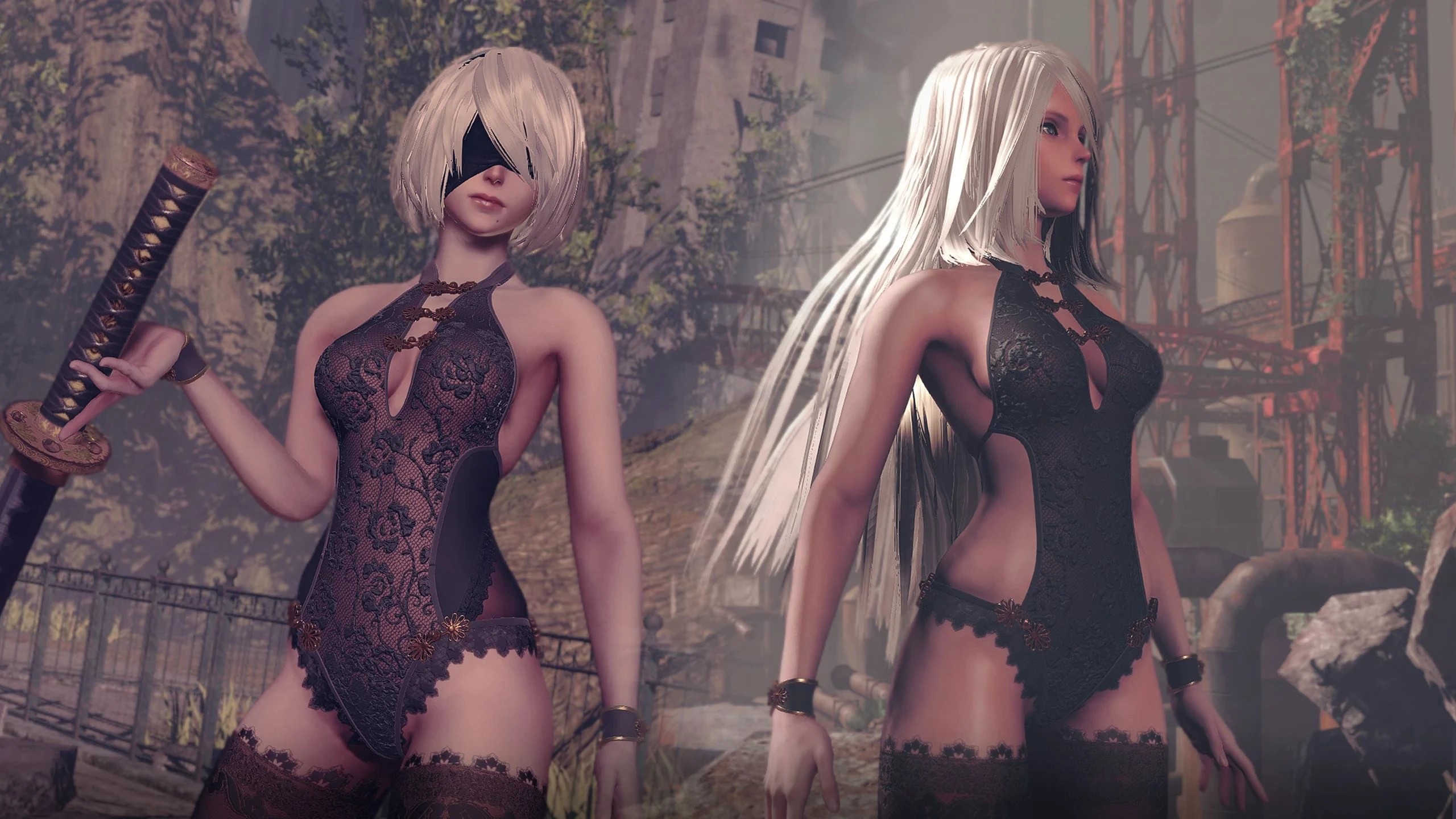 NieR: Automata "Черная жемчужина"