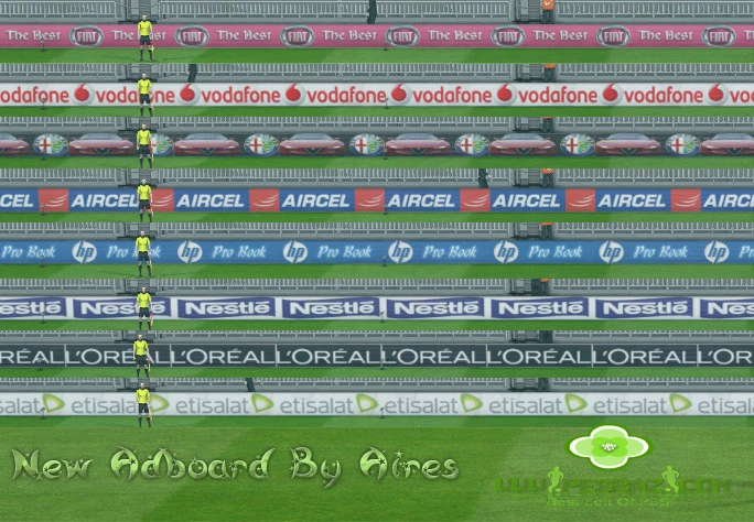 PES 2013 "Новые Рекламные Щиты"
