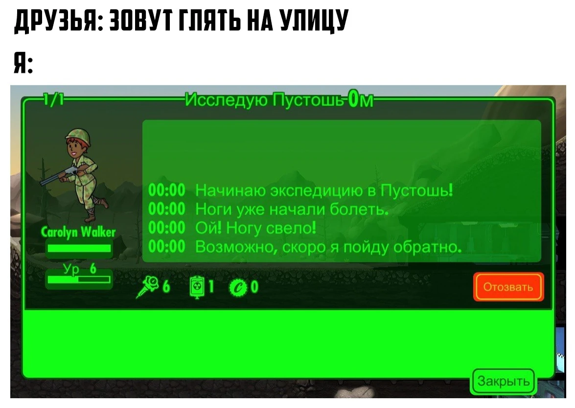 Когда зовут гулять