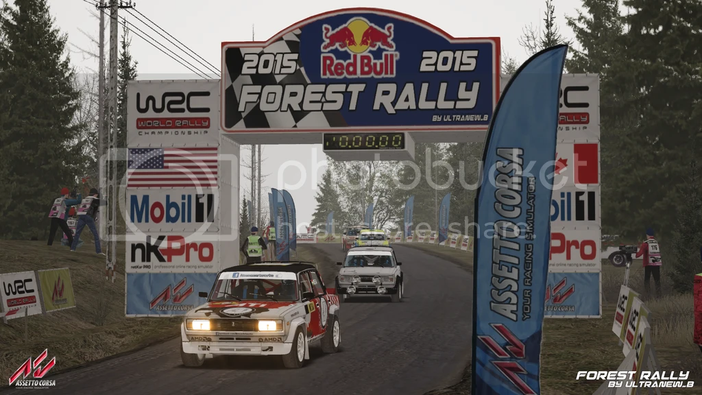 Assetto Corsa "Лесное ралли v0.9"