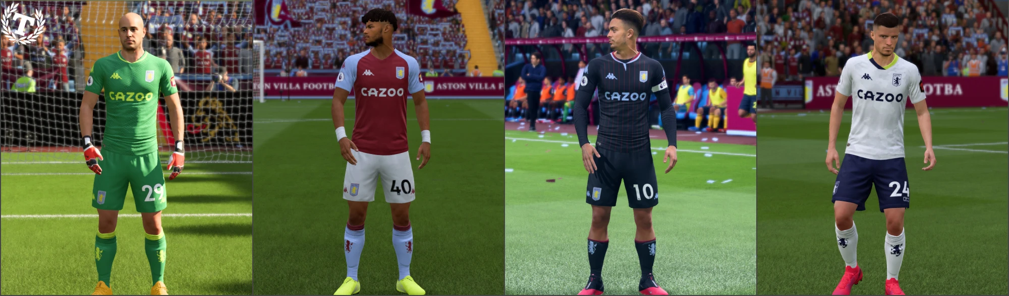 FIFA 20 "Форма Астон Виллы на сезон 20-21"