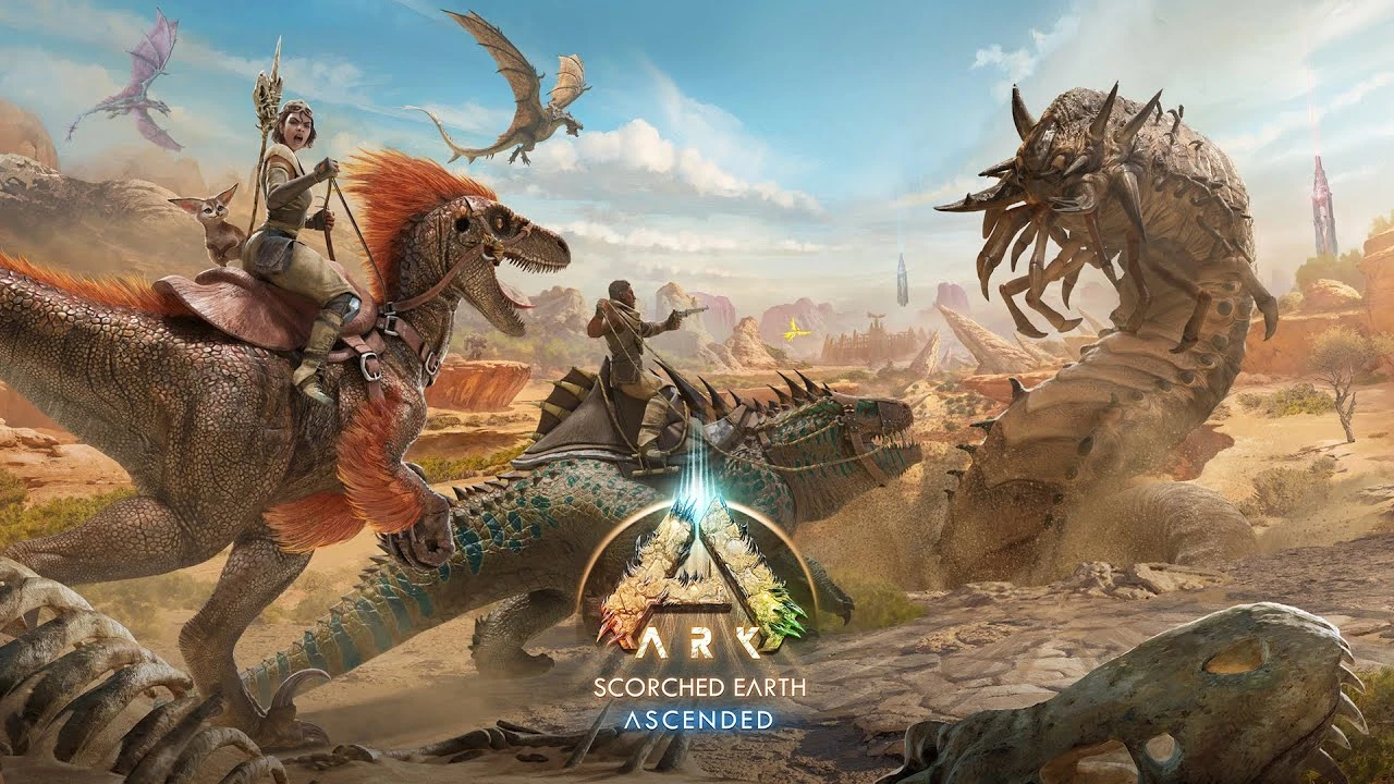 Для ARK: Survival Ascended вышло бесплатное DLC "Выжженная земля"