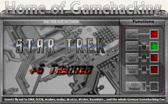 Star Trek ~ The Video Game: Трейнер/Trainer (+6) [1.0] {sILeNt heLLsCrEAm / HoG}