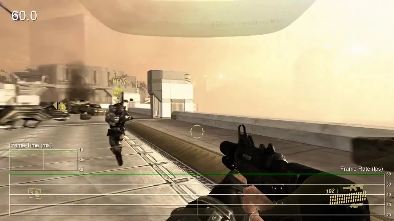 Halo 3 ODST "Сравнение частоты кадров xbox one от Digital Foundry"