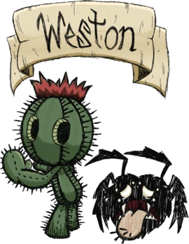 Don't Starve "Weston the Wandering Cactus/Вэстон Блуждающий Кактус"