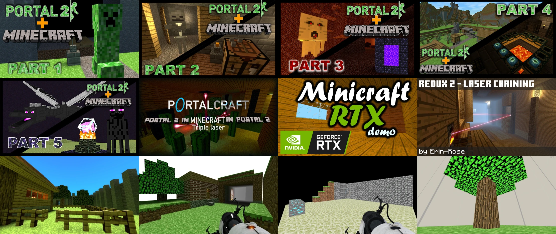 Portal 2 "Пак карт в стиле майнкрафта" [01.03.2024]