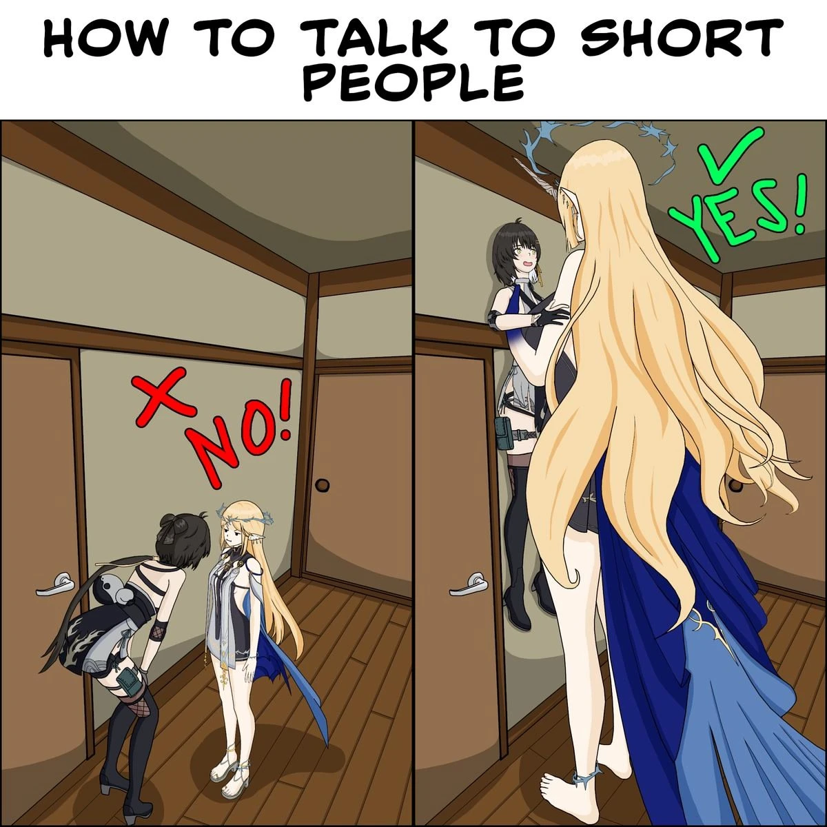 Как правильно разговаривать с низкими людьми