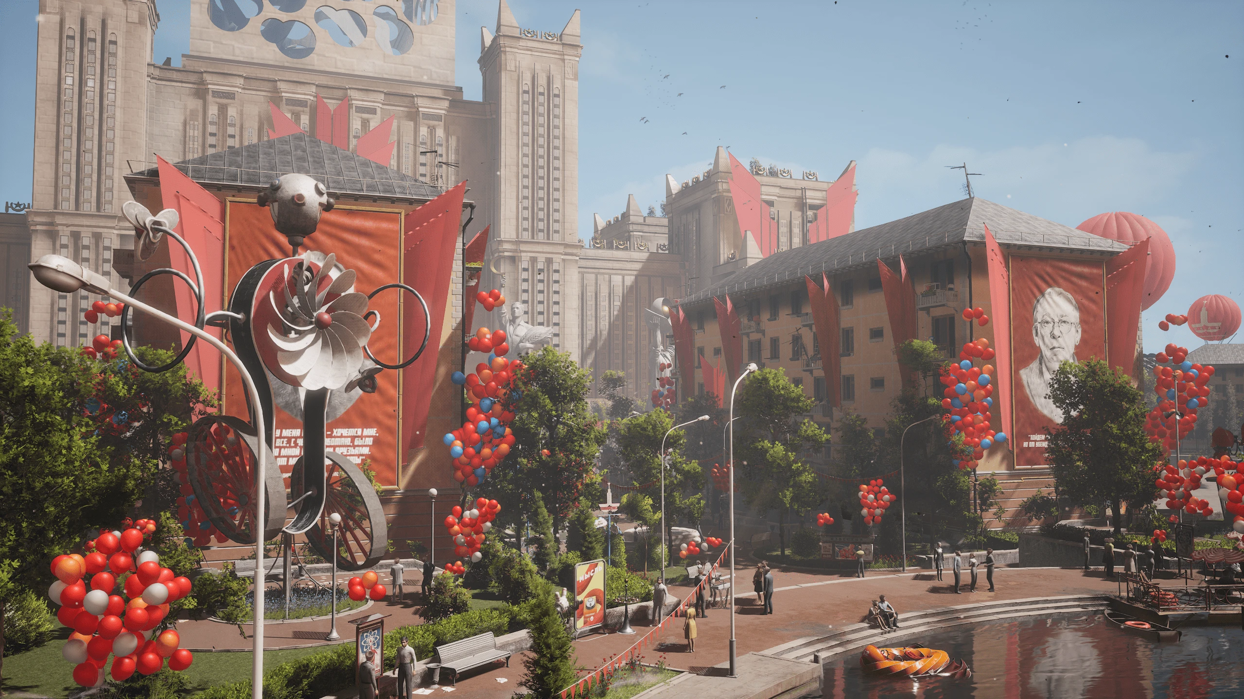 Atomic Heart "UETools: свободная камера, меню отладки, инструменты разработчика"