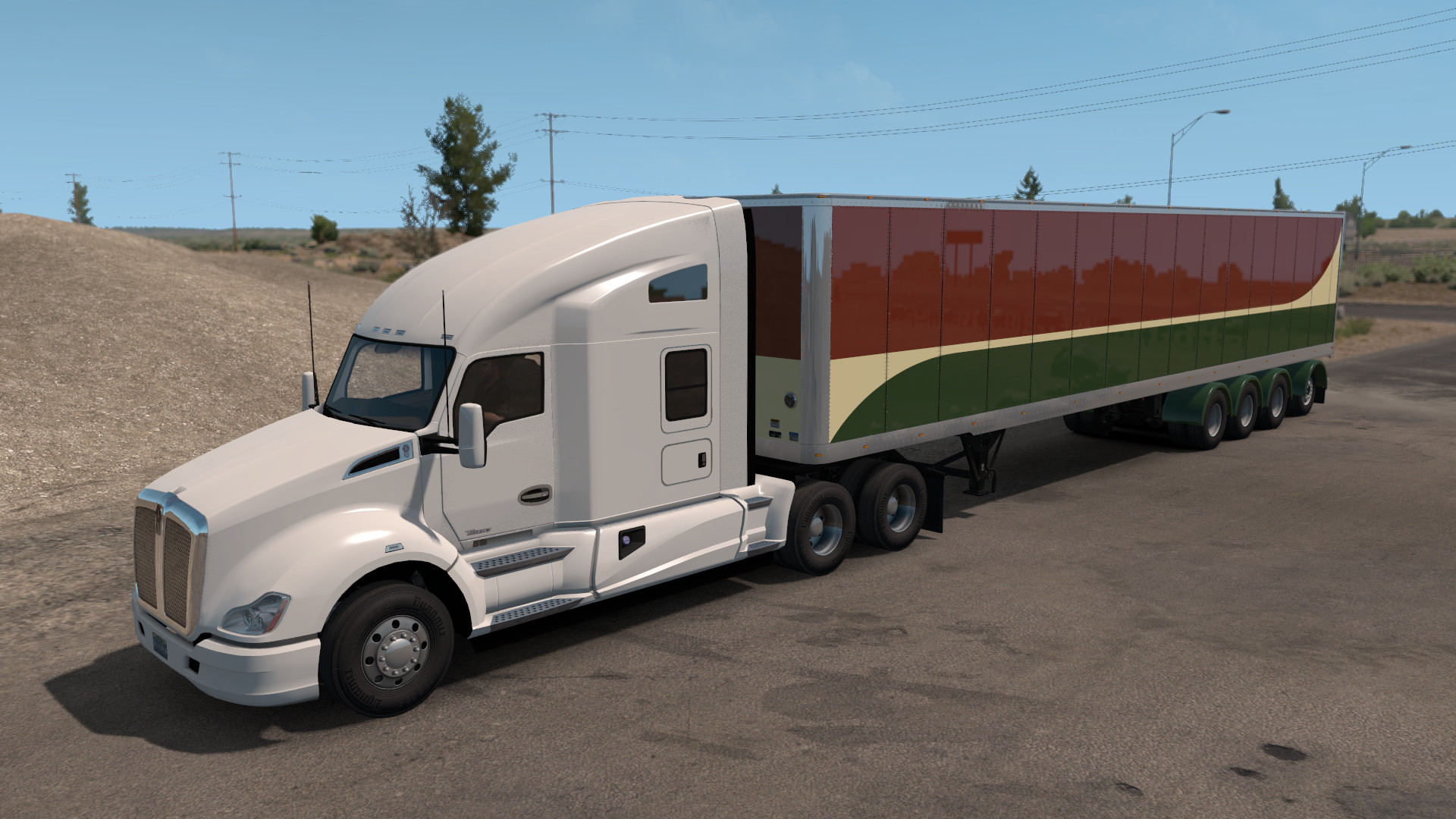 American Truck Simulator "Custom 53' trailer"