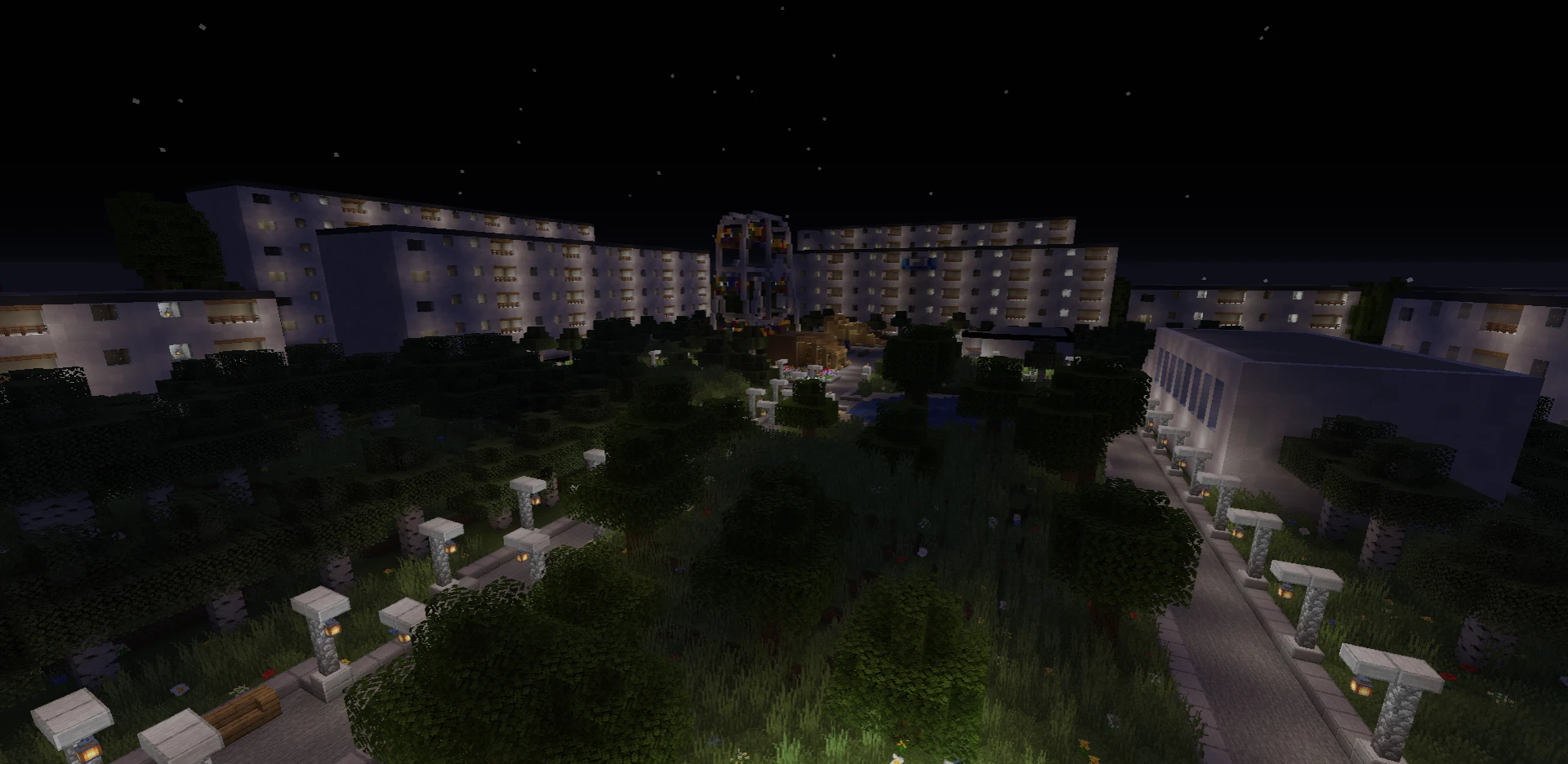 Minecraft "Карта - Парк Последняя Надежда" [1.16.5]