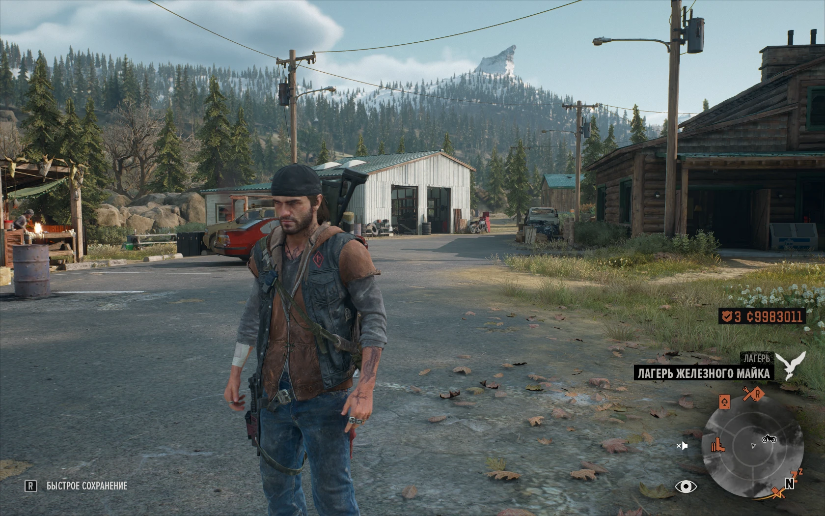 Days Gone "Предустановка яркости цвета"