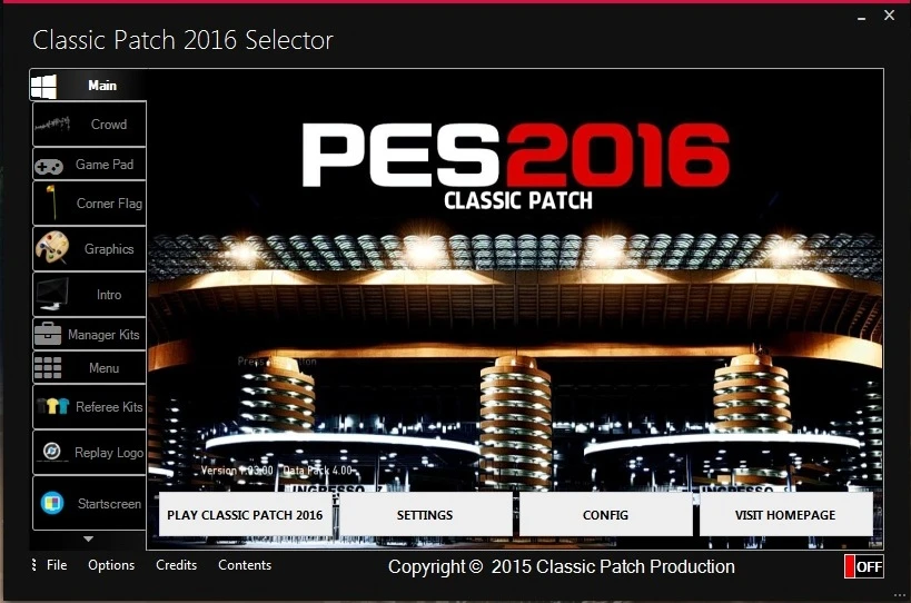 Pro Evolution Soccer 2016 "Classic Patch 1.0"