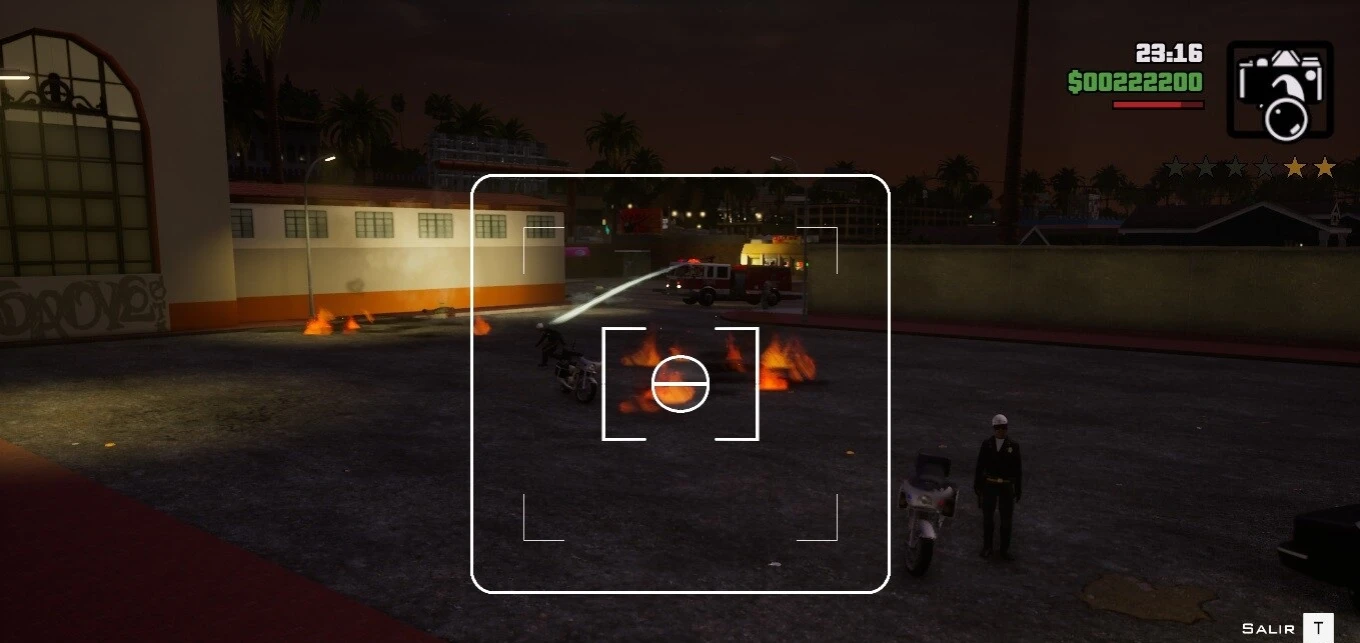 Grand Theft Auto: The Trilogy (San Andreas) "Камера от первого лица в вертолете"