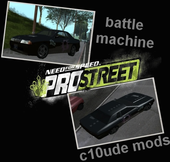 GTA SA "Винил Battle machine для Elegy"