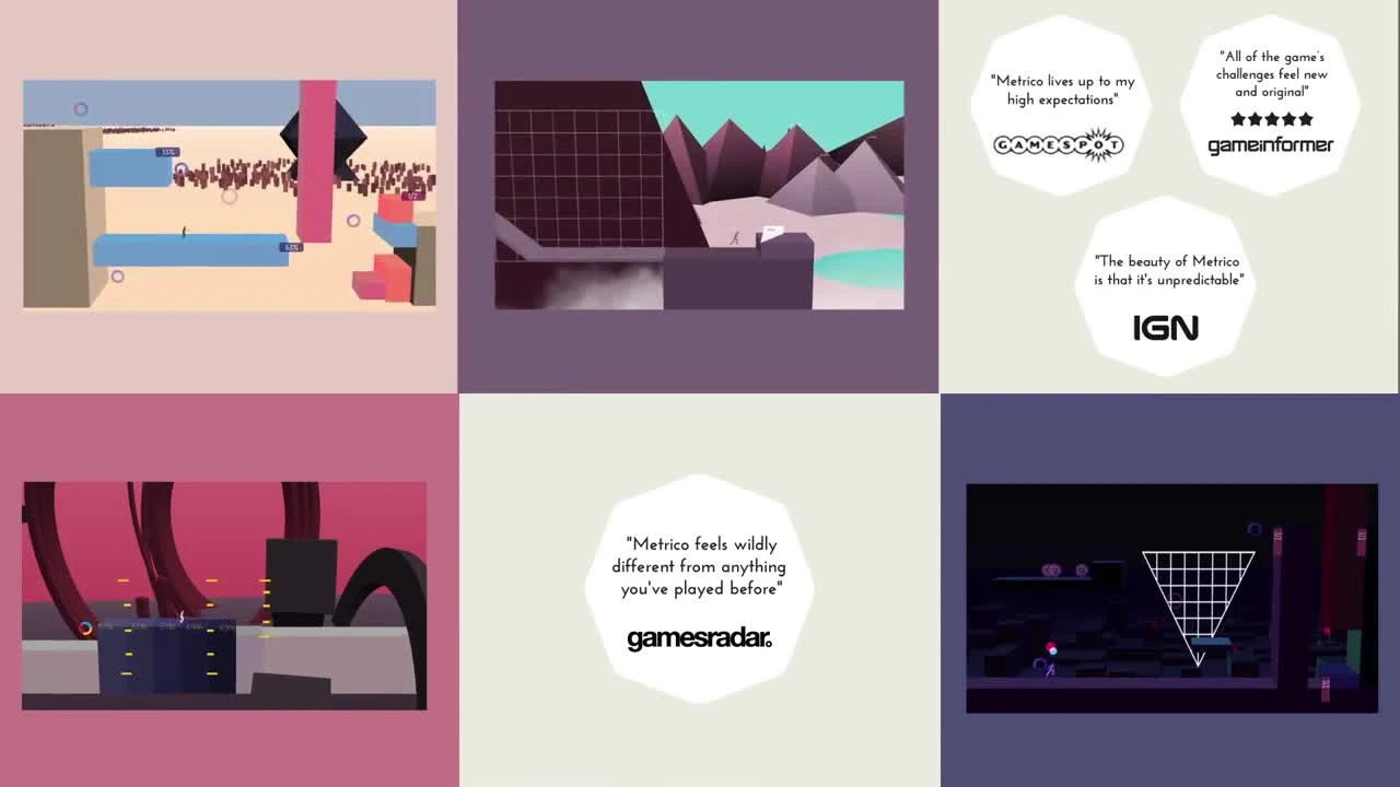 Metrico "Геймплейный Трейлер | PS Vita"