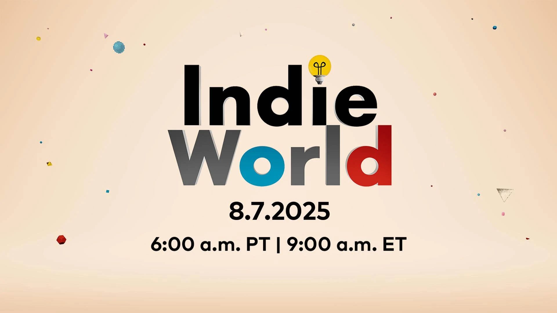 Nintendo проведёт небольшую игровую презентацию Indie World Showcase 7 августа