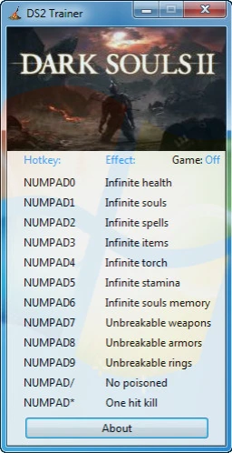 Dark Souls 2: Трейнер/Trainer (+12) [1.05 regulation v1.10] {GRIZZLY / PlayGround.ru}