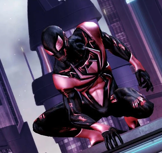Spider-Man: Shattered Dimensions "spider black-red 2099"