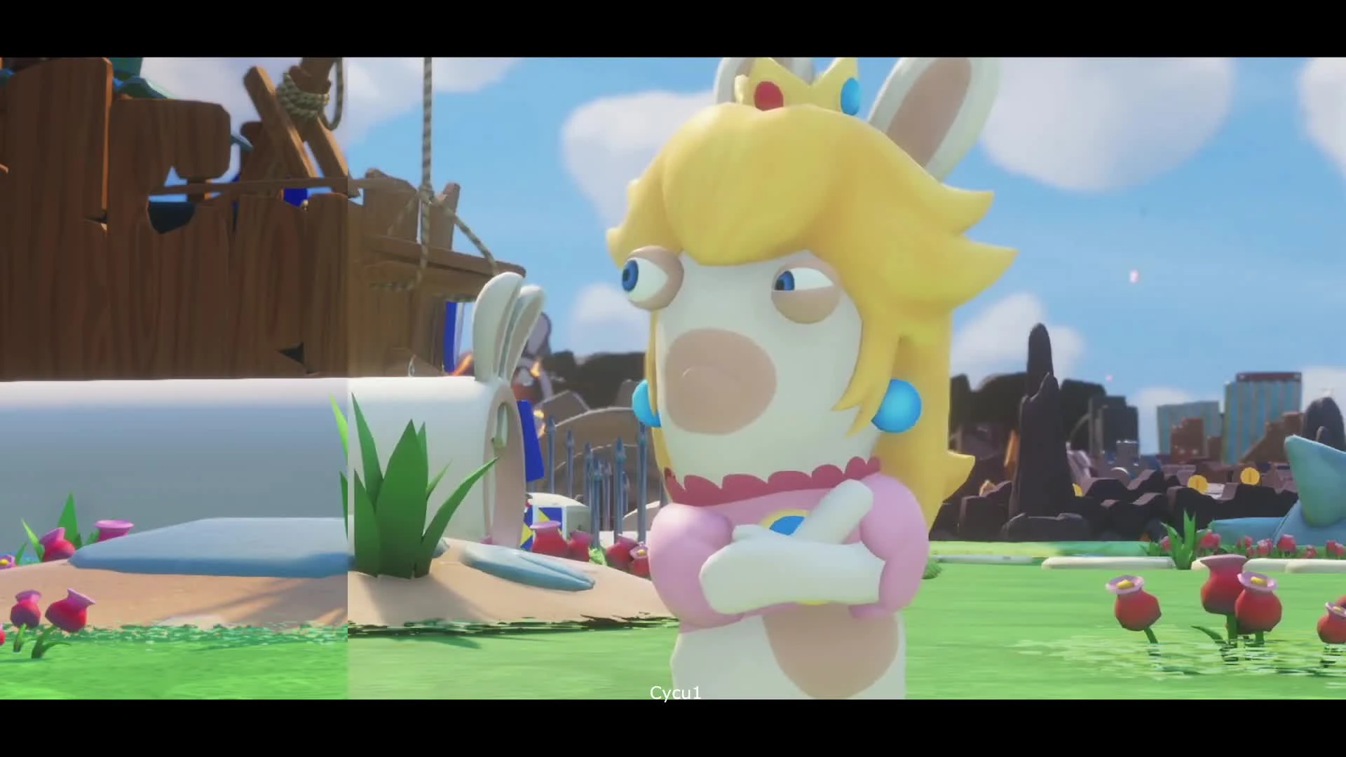 Сравнение графики - Mario + Rabbids Kingdom Battle E3 2017 Demo vs Retail Nintendo Switch (Cycu1)