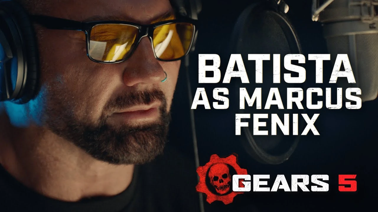 Трейлер Gears 5 - все о Дэйве Батисте в роли Маркуса Феникса