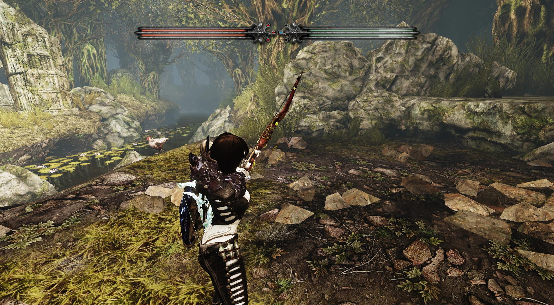 Hunted: The Demon's Forge "Скрыть HUD"