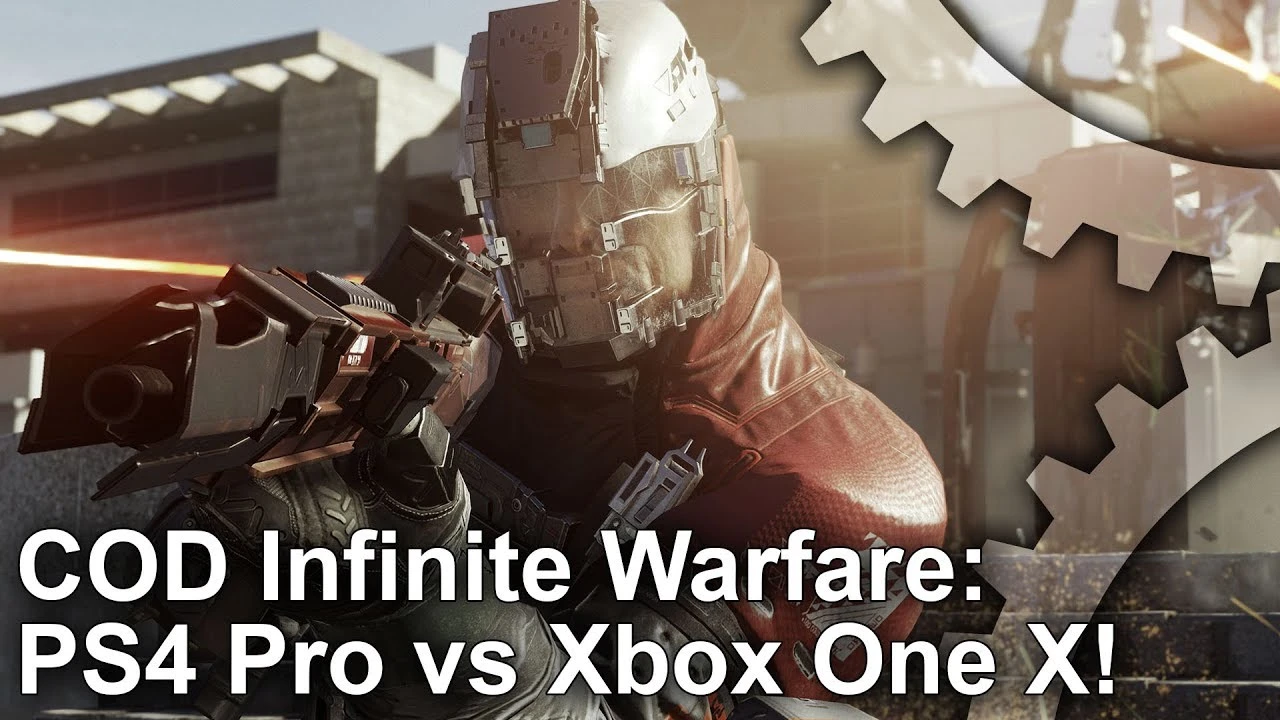 Call of Duty: Infite Warfare - Xbox One X против PS4 Pro