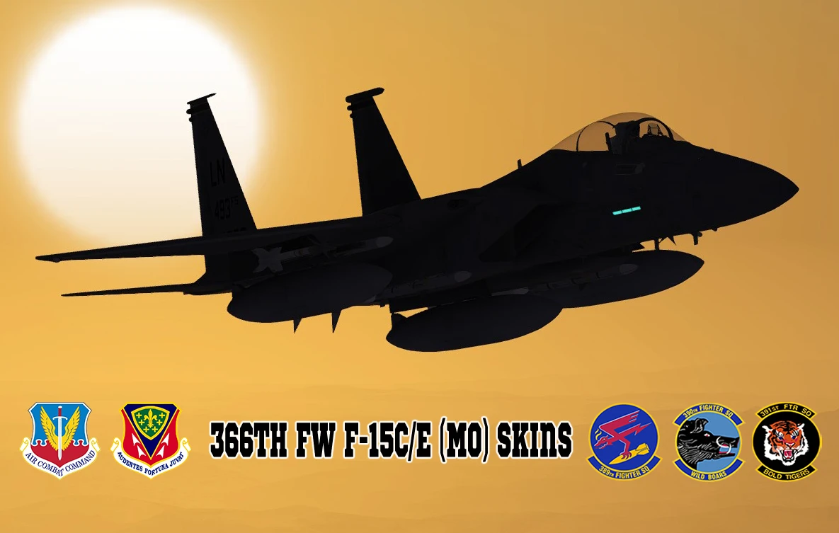 DCS World "F-15C/E Eagle: 3 скина"