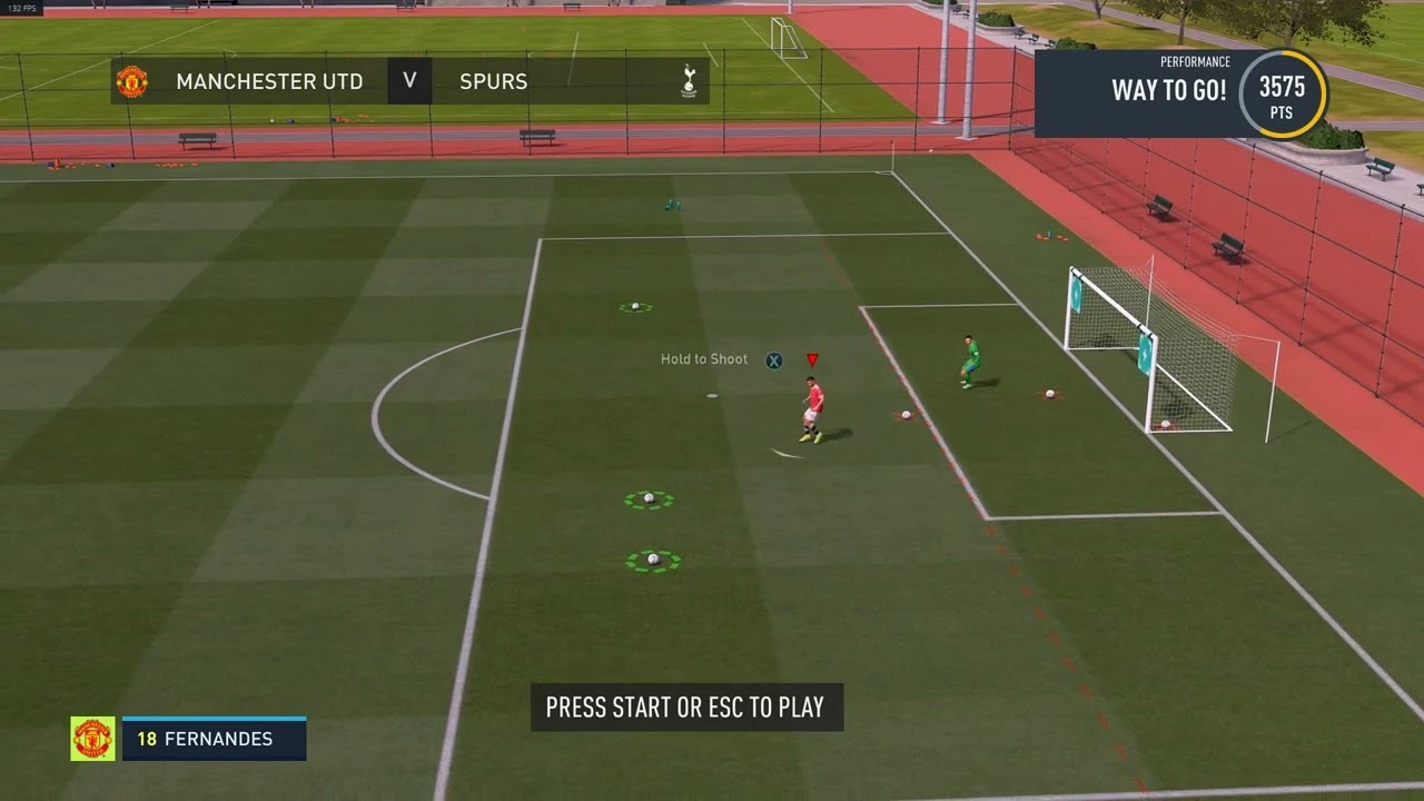 FIFA 22 "Натяжение сетки ворот - NEXT GEN Goalnet Physics"