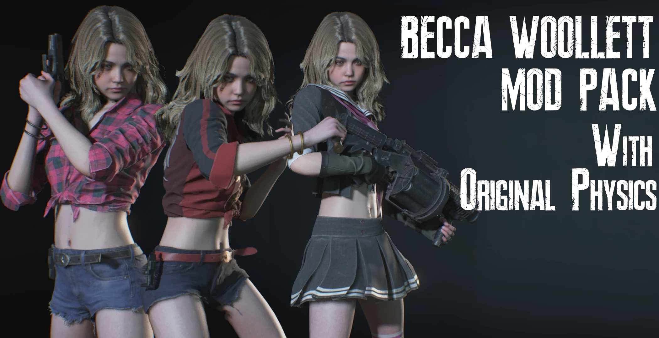 Resident Evil 3 "Молодая Бекка Вуллет"