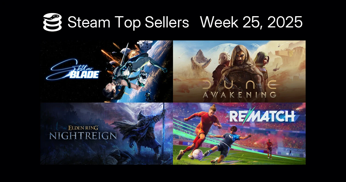 Stellar Blade возглавила чарт продаж Steam за прошлую неделю