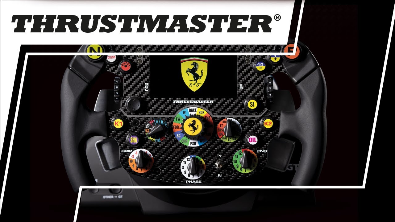 Thrustmaster выпустила игровой руль Ferrari SF1000 Edition