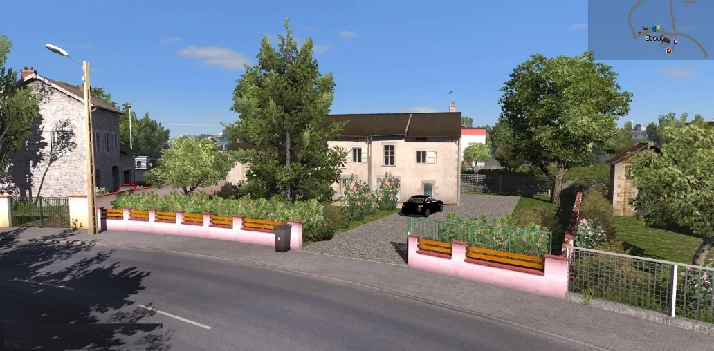 Euro Truck Simulator 2 "House - Brest (FR) версия 1.0 (v1.31.x)"