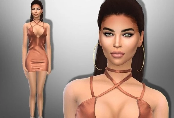 Sims 4 "Симка Scarlet"