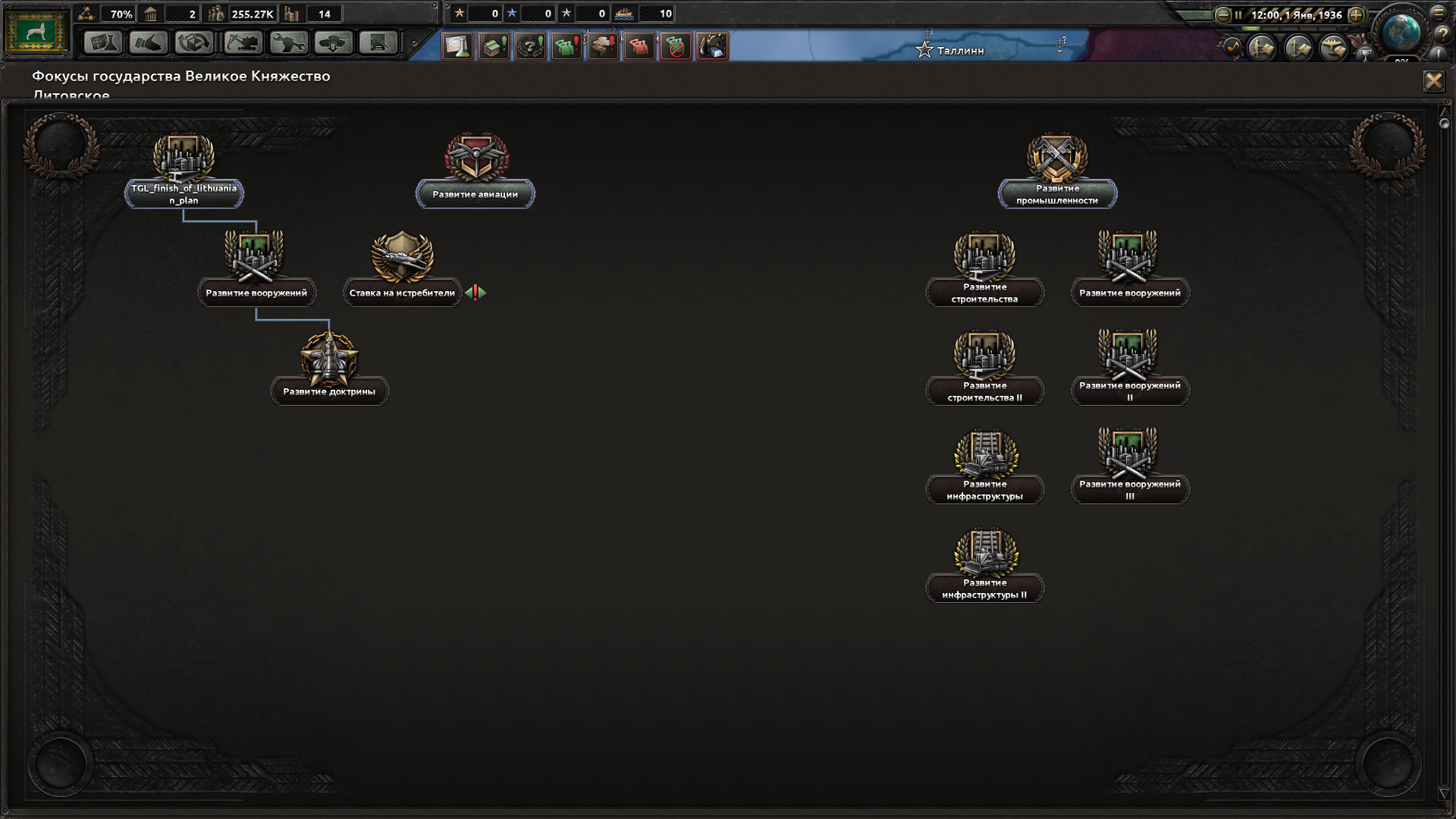 Hearts of Iron 4 "Великое Княжество Литовское V1.2"